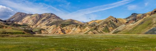 mountain highland landscape