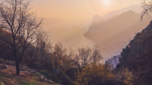 mountain highland landscape