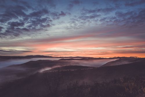 mountain highland landscape