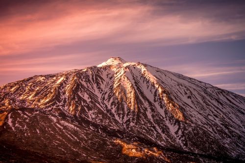 mountain clouds sky