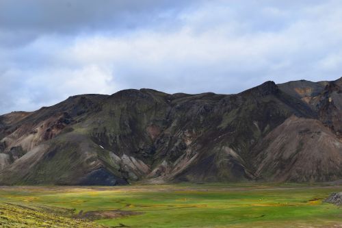 mountain highland landscape