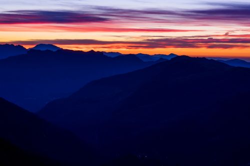 mountain peak summit