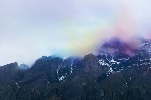 mountain valley peak