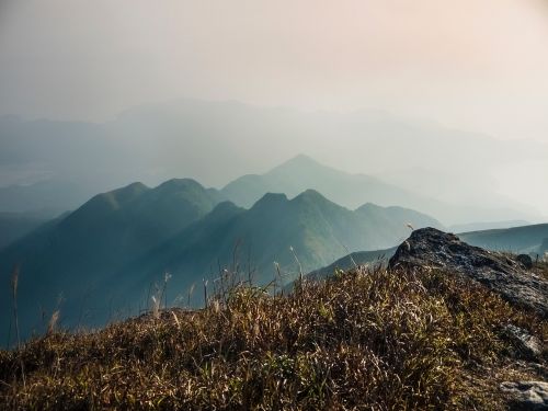 mountain volcano nature