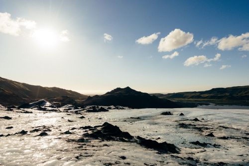 mountain highland landscape