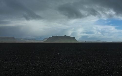 mountain sky cloudy