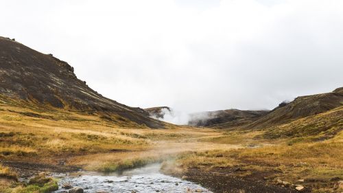 mountain highland stream