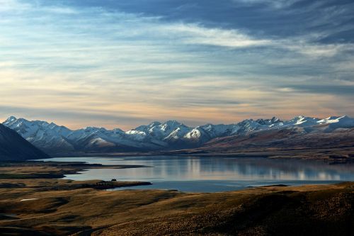 mountain valley landscape