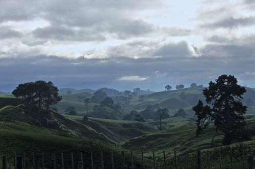 mountain valley landscape