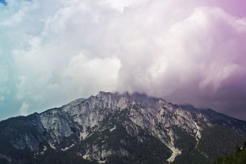 mountain snow winter