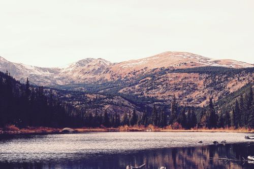 mountain landscape view