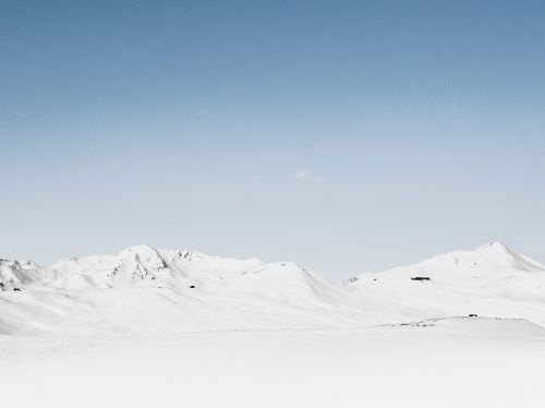 mountain snow winter