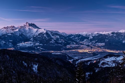 mountain snow winter