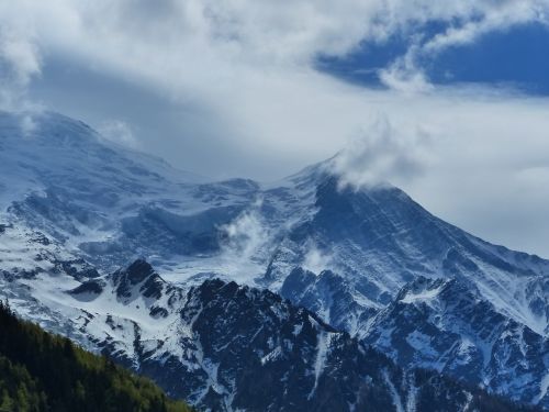 mountain alps chamonix