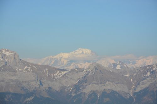 mountain the chain mont blanc