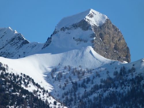 mountain snowy winter