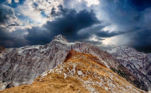 mountain sky landscape