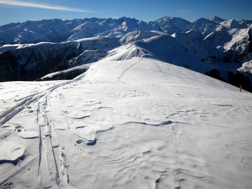 mountain snow winter