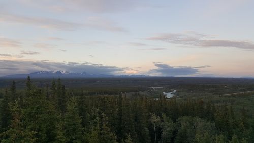 mountain alaska nature