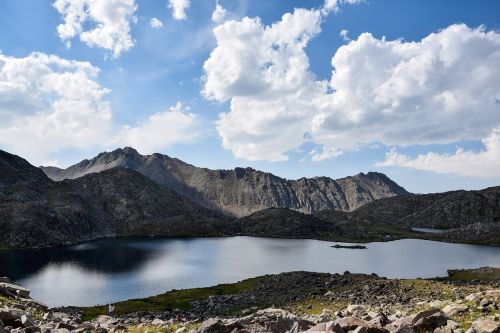 mountain lake landscape