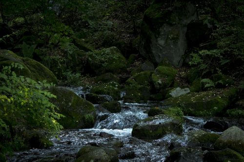 mountain nagano river