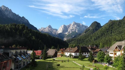 mountain valley slovenia