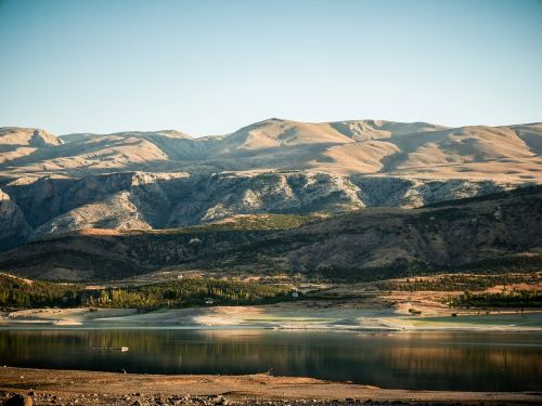 mountain lake mountains