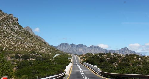 mountain road path