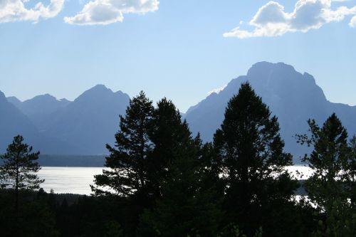 mountain lake mountain landscape