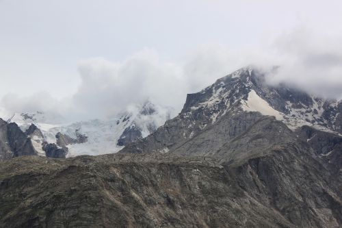 mountain landscape glacier