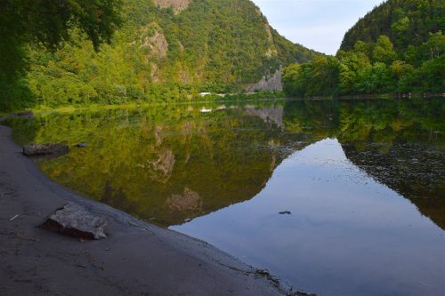 mountain valley river