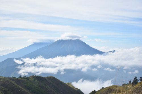 mountain landscape indonesia