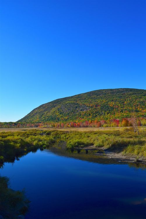 mountain pond nature