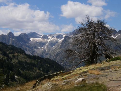 mountain aragonese pyrenees landscape