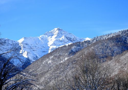 mountain snow winter