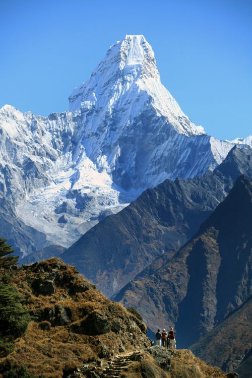 mountain snow top