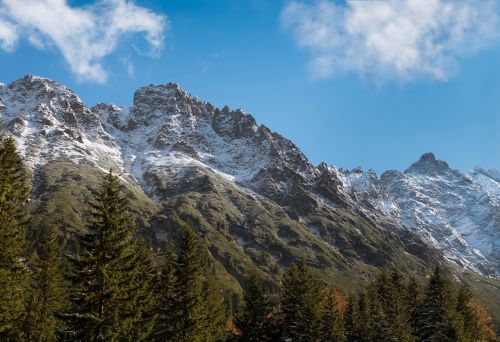 mountain tatry snow