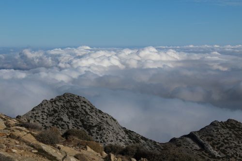 mountain sky nature