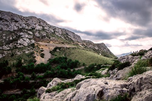 mountain nature landscape