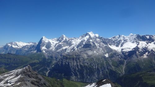 mountain snow panorama