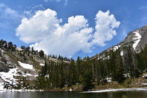 mountain snow nature