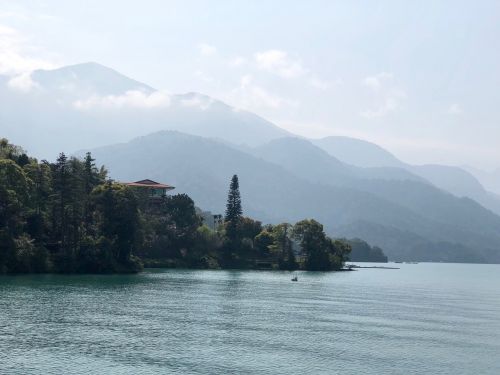 mountain waters landscape view