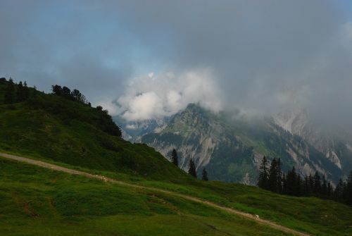 mountain nature panorama