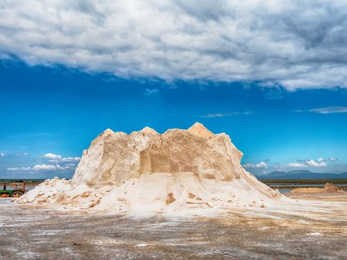 mountain  salt  sky