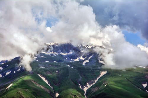 mountain  summit  nature