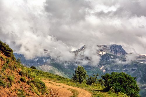 mountain  summit  nature