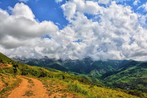 mountain  summit  nature