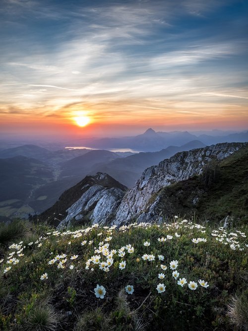 mountain  sunrise  landscape