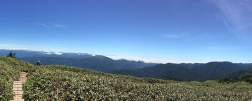 mountain  blue sky  sky