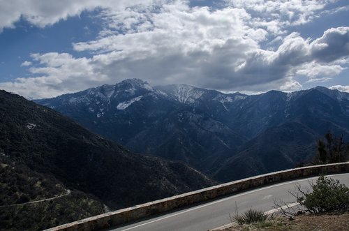 mountain  clouds  sky